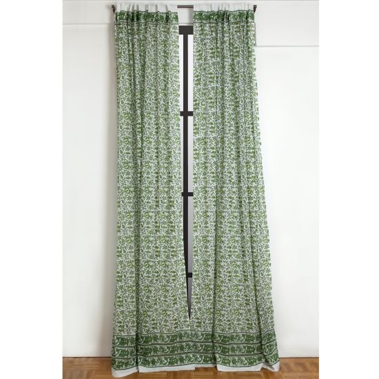 Aria Curtain - Green